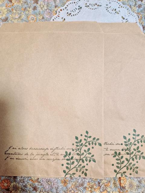 お裾分け☆植物柄ペーパーバック2枚☆ < インテリア/ライフ お裾分け☆植物柄ペーパーバック2枚☆ < インテリア/ライフの