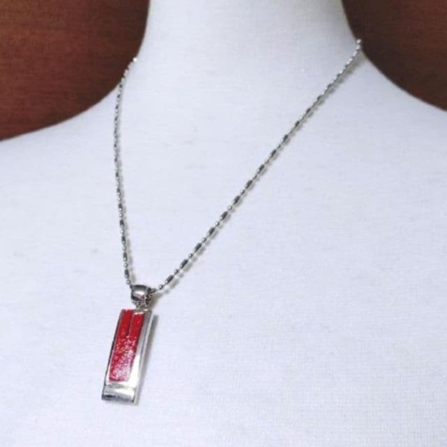 �u���ʃ��C�_�[555�v���I �y���_���g �l�b�N���X �A�N�Z�T���[ �ԐF ���b�h �R�X�v�� ���ʃ��C�_�[�t�@�C�Y  �� �����t�@�b�V������ 