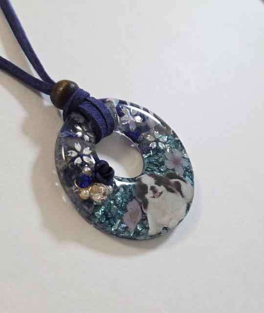 ペキニーズ天然石レジンネックレス★ ラピスラズリレジンネックレス ペキニーズ ペキニーズアクセサリー 犬 < 女性ファッション ペキニーズ天然石レジンネックレス★ ラピスラズリレジンネックレス ペキニーズ ペキニーズアクセサリー 犬 < 女性ファッションの