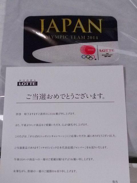LOTTE 当選品☆2014 ソチオリンピック 日本代表応援ジャンパー☆新品 フリーサイズ < ホビー  LOTTE 当選品☆2014 ソチオリンピック 日本代表応援ジャンパー☆新品 フリーサイズ < ホビーの