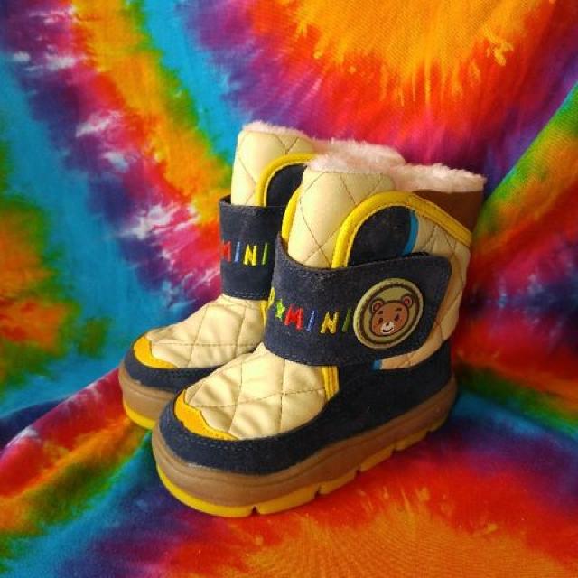 くまさん&キルティングが激カワッ(*´∀`)スノーブーツ□14cm□ < キッズ/ベビー  くまさん&キルティングが激カワッ(*´∀`)スノーブーツ□14cm□  < キッズ/ベビーの