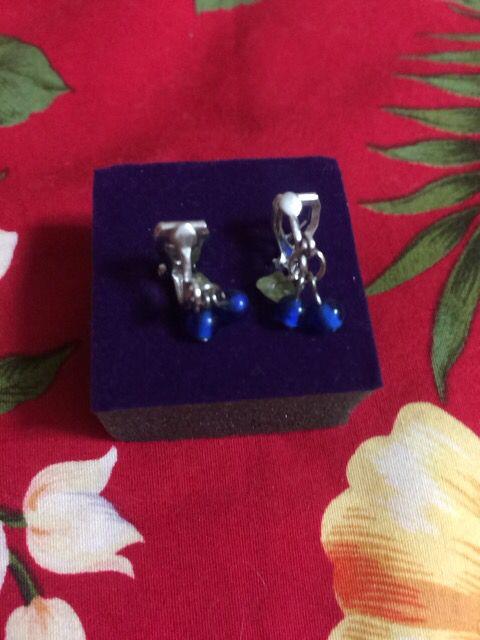 青いさくらんぼデザイン☆イヤリング☆ < 女性アクセサリー/時計 青いさくらんぼデザイン☆イヤリング☆ < 女性アクセサリー/時計の