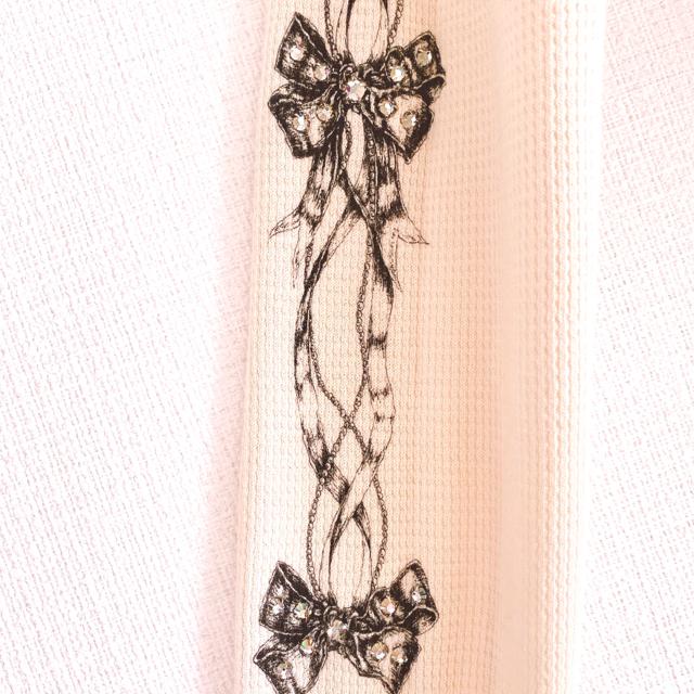 ベージュ黒リボンストーンフードパーカーアウターインポート < 女性ファッション ベージュ黒リボンストーンフードパーカーアウターインポート < 女性ファッションの