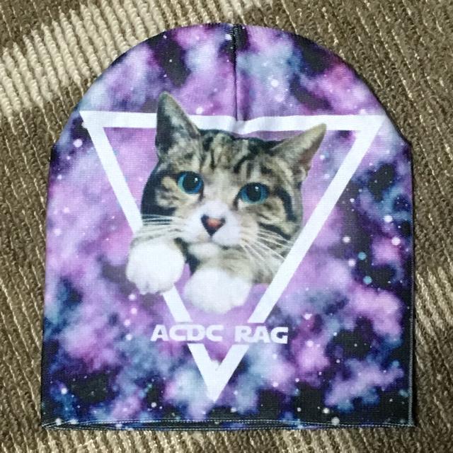 ACDCRAG・猫アンジキャット宇宙ギャラクシー柄ビーニー帽子 < ブランド ACDCRAG・猫アンジキャット宇宙ギャラクシー柄ビーニー帽子 < ブランドの