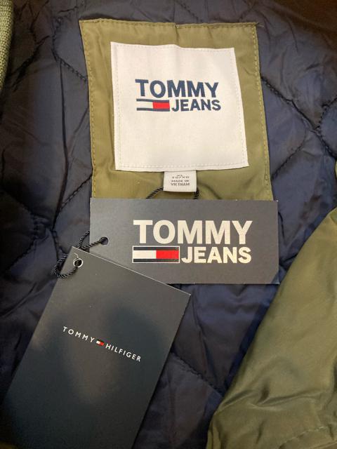 TOMMY JEANS  X^W MA1^Cv 傫sizeXL  I[u  uh 