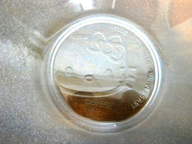 ◆ガラスボウル キティ サンリオ 40th anniversary 未使用中古品 < インテリア/ライフ  ◆ガラスボウル キティ サンリオ 40th anniversary 未使用中古品 < インテリア/ライフの