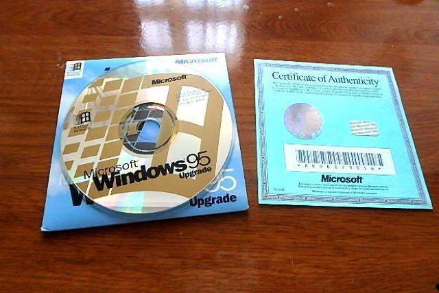★Microsoft windows 95 upgrade 中古 CD-ROM < PC本体/周辺機器  ★Microsoft windows 95 upgrade 中古 CD-ROM < PC本体/周辺機器の