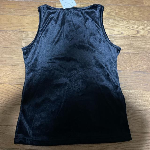 レース×ビーズ ベロアのタンクトップ < 女性ファッション  レース×ビーズ ベロアのタンクトップ < 女性ファッションの