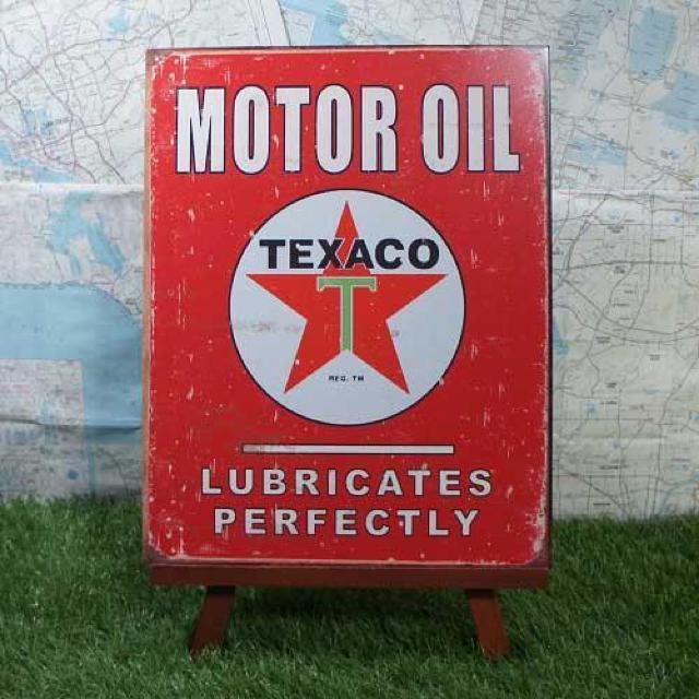 新品【ブリキ看板】Texaco/テキサコ レトロ Red < ホビー  新品【ブリキ看板】Texaco/テキサコ レトロ Red  < ホビーの