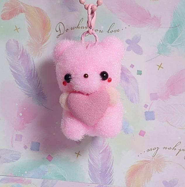 ハンドメイド♪ポンポンマスコット『ハート持ちくま天使』ピンクハート@ < ペット/手芸/園芸 ハンドメイド♪ポンポンマスコット『ハート持ちくま天使』ピンクハート@ < ペット/手芸/園芸の