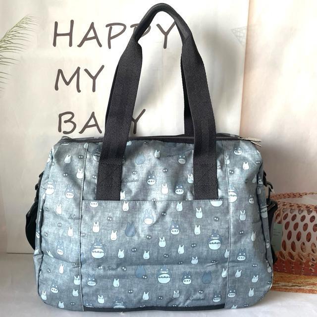 ★新品未使用★LeSportsac レスポートサック  トトロ グレー 2WAYトートバッグ  マザーズバッグ 3356 送料無料 < 女性ファッション  ★新品未使用★LeSportsac レスポートサック  トトロ グレー 2WAYトートバッグ  マザーズバッグ 3356 送料無料 < 女性ファッションの