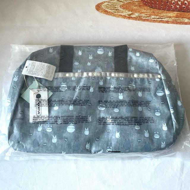 ★新品未使用★LeSportsac レスポートサック  トトロ グレー 2WAYトートバッグ  マザーズバッグ 3356 送料無料 < 女性ファッション  ★新品未使用★LeSportsac レスポートサック  トトロ グレー 2WAYトートバッグ  マザーズバッグ 3356 送料無料 < 女性ファッションの