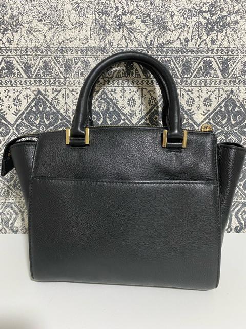 【美品】マイケルコース レザー レオパード ヒョウ柄 ハンドバッグ トート 黒 < ブランド  【美品】マイケルコース レザー レオパード ヒョウ柄 ハンドバッグ トート 黒 < ブランドの