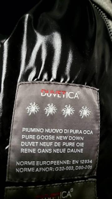 美品AKM×DUVETICA キルティングスクエアフーデットダウンジャケット L < ブランド 美品AKM×DUVETICA キルティングスクエアフーデットダウンジャケット L < ブランドの