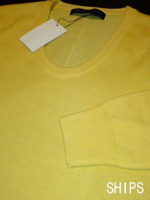 □SHIPS/シップス Uネック ニット セーター/メンズ・M☆新品 < ブランド  □SHIPS/シップス Uネック ニット セーター/メンズ・M☆新品 < ブランドの