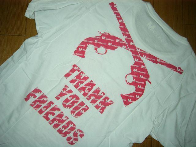 Mエム×roarロアーコラボロゴTシャツS白TMT二丁拳銃 < ブランド Mエム×roarロアーコラボロゴTシャツS白TMT二丁拳銃 < ブランドの