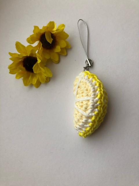 ハンドメイド  ストラップ バッグチャーム 爽やかレモン♪ < 女性ファッション  ハンドメイド  ストラップ バッグチャーム 爽やかレモン♪ < 女性ファッションの