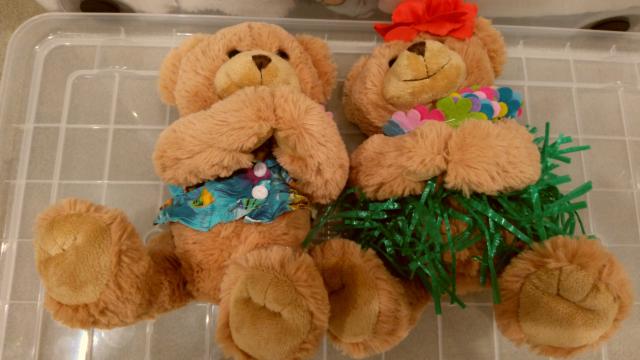 ベア ぬいぐるみ ペアセット アロハシャツ&フラダンスハイビ < おもちゃ  ベア ぬいぐるみ ペアセット アロハシャツ&フラダンスハイビ < おもちゃの