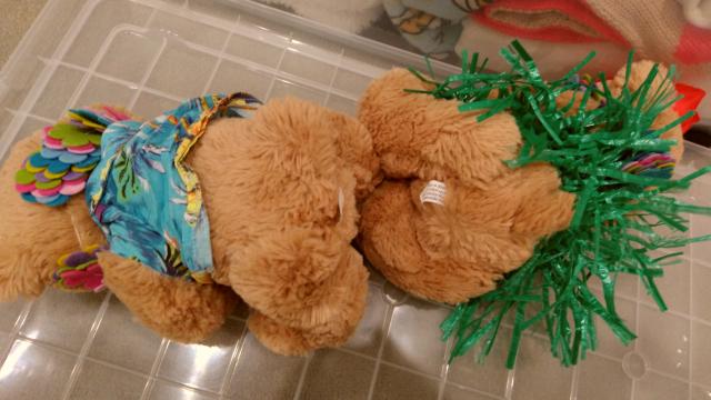 ベア ぬいぐるみ ペアセット アロハシャツ&フラダンスハイビ < おもちゃ  ベア ぬいぐるみ ペアセット アロハシャツ&フラダンスハイビ < おもちゃの