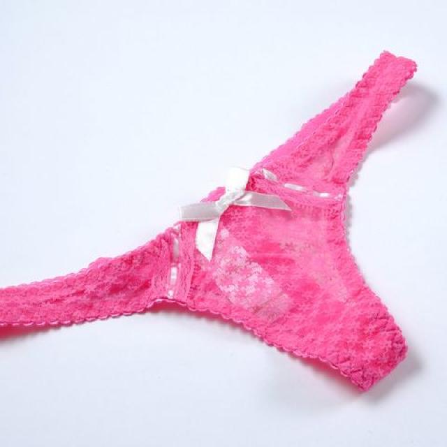 花柄メッシュの可愛いタンガショーツ ラズベリー < 女性ファッション 花柄メッシュの可愛いタンガショーツ ラズベリー < 女性ファッションの