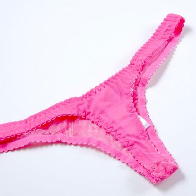 花柄メッシュの可愛いタンガショーツ ラズベリー < 女性ファッション 花柄メッシュの可愛いタンガショーツ ラズベリー < 女性ファッションの
