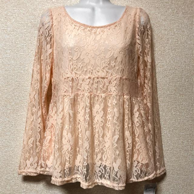 【新品】胸下切替総花柄レースカットソー < 女性ファッション 【新品】胸下切替総花柄レースカットソー < 女性ファッションの