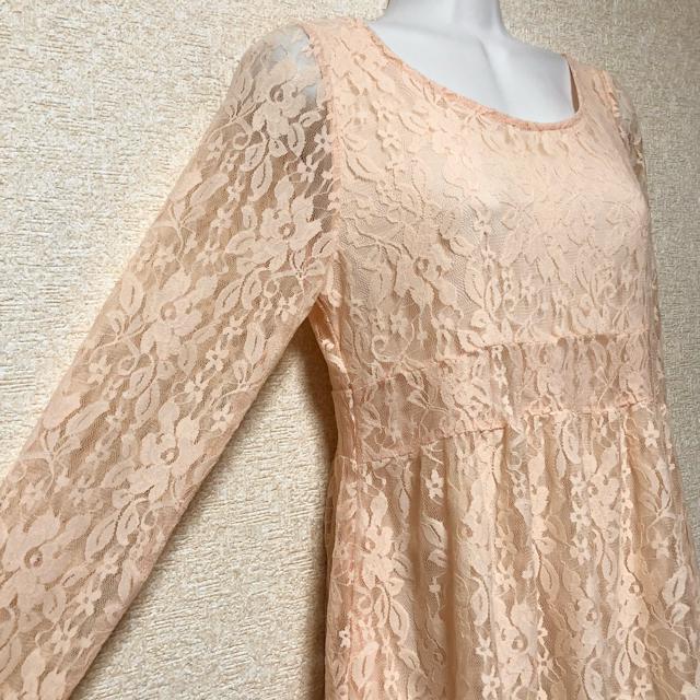 【新品】胸下切替総花柄レースカットソー < 女性ファッション 【新品】胸下切替総花柄レースカットソー < 女性ファッションの