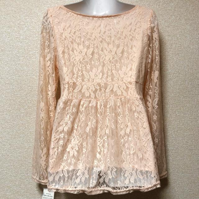 【新品】胸下切替総花柄レースカットソー < 女性ファッション 【新品】胸下切替総花柄レースカットソー < 女性ファッションの