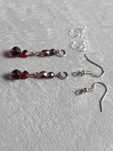 ピアス ノンホールピアス 手作りハンドメイド まとめ買い歓迎 < 女性ファッション  ピアス ノンホールピアス 手作りハンドメイド まとめ買い歓迎 < 女性ファッションの