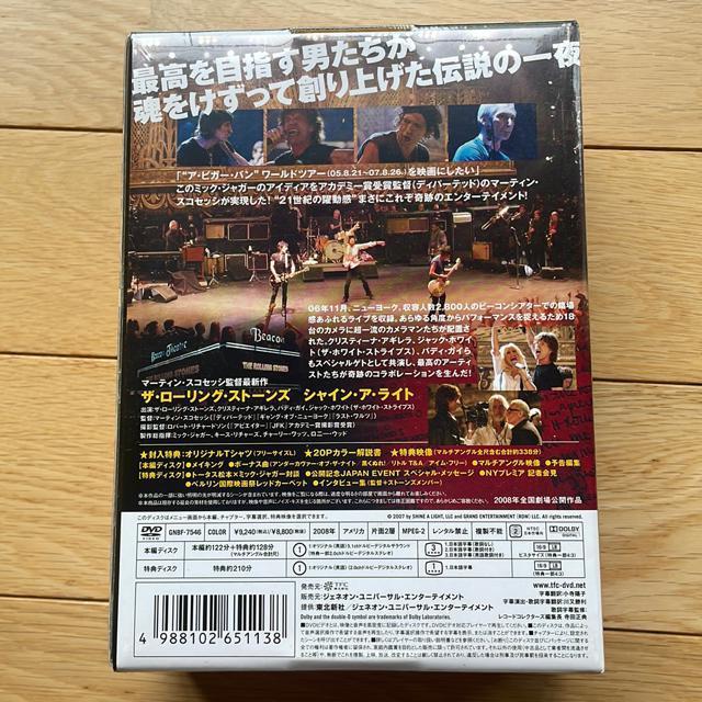 ローリングストーンズ シャインアライト DVD 完全限定生産 コレクターズボックス Tシャツ < タレントグッズ  ローリングストーンズ シャインアライト DVD 完全限定生産 コレクターズボックス Tシャツ < タレントグッズの