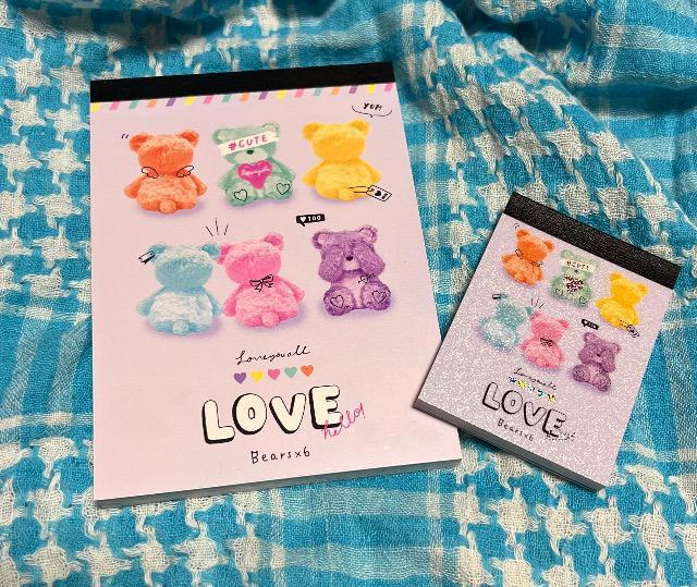 Bears×6 メモ ミニメモ < インテリア/ライフ  Bears×6 メモ ミニメモ  < インテリア/ライフの