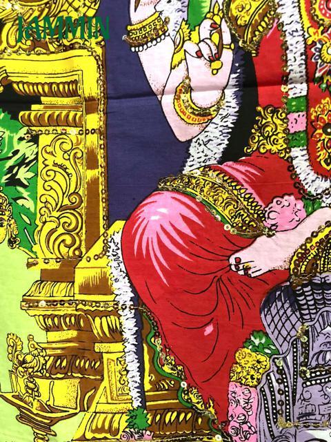 サントーシー神タペストリー★女神★インド神★ < インテリア/ライフ  サントーシー神タペストリー★女神★インド神★ < インテリア/ライフの