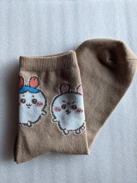 ちいかわ ちいかわ&ハチワレ靴下  ソックス 23〜25cm < アニメ/コミック/キャラクター  ちいかわ ちいかわ&ハチワレ靴下  ソックス 23〜25cm  < アニメ/コミック/キャラクターの