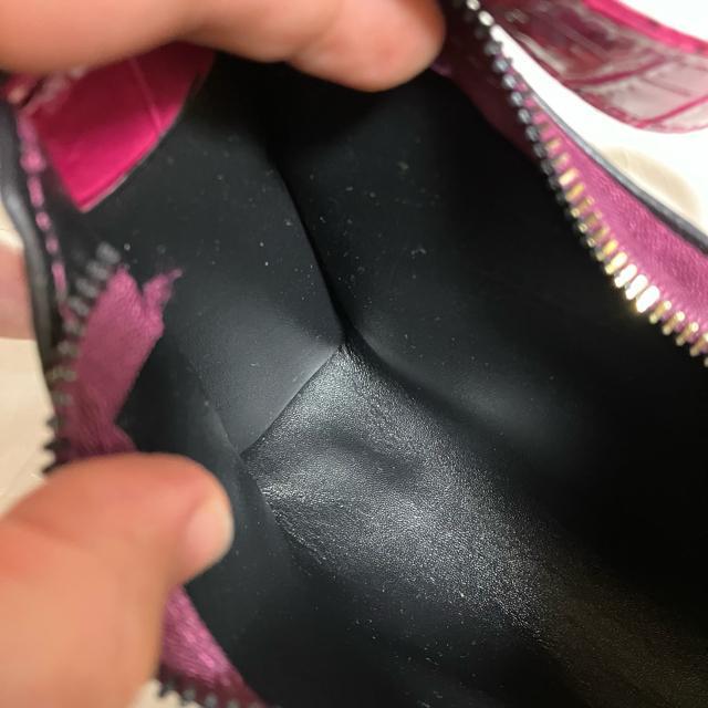 【ノーブランド扱い】 クロコ柄 / ミニハンドバッグ / パープル < 女性ファッション  【ノーブランド扱い】 クロコ柄 / ミニハンドバッグ / パープル < 女性ファッションの