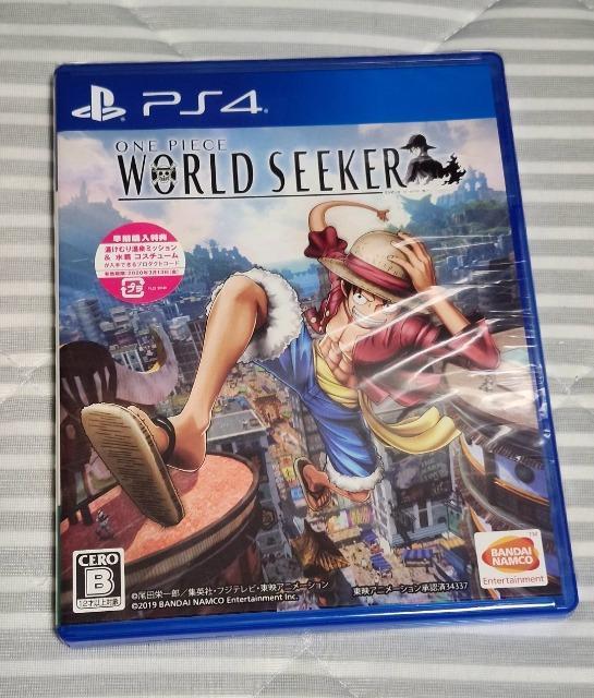 PS4 ワンピース ワールドシーカー ONE PIECE WORLD SEEKER < アニメ/コミック/キャラクター PS4 ワンピース ワールドシーカー ONE PIECE WORLD SEEKER < アニメ/コミック/キャラクターの