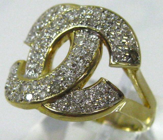 K18 18金 リング 指輪 パヴェ ダイヤ 0.75ct サイズ #17.5 < 女性アクセサリー/時計 K18 18金 リング 指輪 パヴェ ダイヤ 0.75ct サイズ #17.5 < 女性アクセサリー/時計の