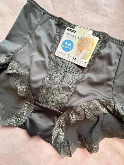 LLサイズ!一枚ばきOK!光沢感ある!サポートショーツ!パワーネットでお腹サポート!足口らくらく!ガードルショーツ!グレー系色合い < 女性ファッション LLサイズ!一枚ばきOK!光沢感ある!サポートショーツ!パワーネットでお腹サポート!足口らくらく!ガードルショーツ!グレー系色合い < 女性ファッションの