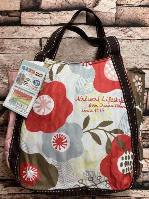 お買い物やレジャー、色んなシーンで大活躍!今季新ファンシーB柄 保冷&保温 バルーントートバッグ(画像から)1個 < インテリア/ライフ お買い物やレジャー、色んなシーンで大活躍!今季新ファンシーB柄 保冷&保温 バルーントートバッグ(画像から)1個 < インテリア/ライフの