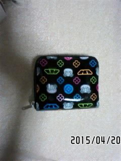 ラバーズハウス・マルチカラーパンダモノグラム柄二つ折り財布 < ブランド  ラバーズハウス・マルチカラーパンダモノグラム柄二つ折り財布  < ブランドの