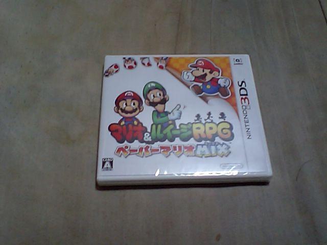 【新品3DS】マリオ&ルイージRPG ペーパーマリオMIX < ゲーム本体/ソフト  【新品3DS】マリオ&ルイージRPG ペーパーマリオMIX  < ゲーム本体/ソフトの