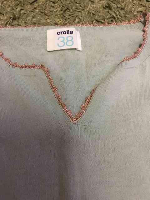 【美品】クローラ、ニットベスト、ワールド < ブランド 【美品】クローラ、ニットベスト、ワールド < ブランドの