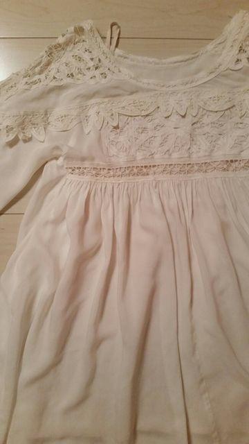 ●FREES SHOP●オフホワイト シフォン刺繍ワンピ/sizeM < ブランド  ●FREES SHOP●オフホワイト シフォン刺繍ワンピ/sizeM < ブランドの