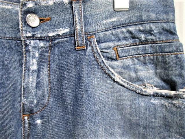 ☆ドルチェ&ガッバーナ ヴィンテージ加工 くるぶし丈 デニムパンツ/メンズ/46 < ブランド ☆ドルチェ&ガッバーナ ヴィンテージ加工 くるぶし丈 デニムパンツ/メンズ/46 < ブランドの