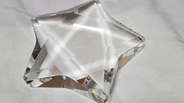 正規 新古 限定 ローゼンタール スタークリスタルペーパーウェイト ステラオーナメント 五芒星 リフレクションクリア L オブジェ < インテリア/ライフ 正規 新古 限定 ローゼンタール スタークリスタルペーパーウェイト ステラオーナメント 五芒星 リフレクションクリア L オブジェ < インテリア/ライフの