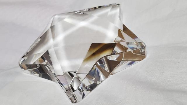 正規 新古 限定 ローゼンタール スタークリスタルペーパーウェイト ステラオーナメント 五芒星 リフレクションクリア L オブジェ < インテリア/ライフ 正規 新古 限定 ローゼンタール スタークリスタルペーパーウェイト ステラオーナメント 五芒星 リフレクションクリア L オブジェ < インテリア/ライフの