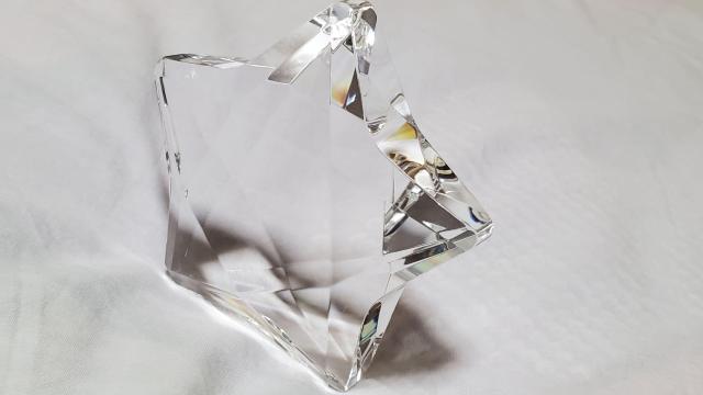 正規 新古 限定 ローゼンタール スタークリスタルペーパーウェイト ステラオーナメント 五芒星 リフレクションクリア L オブジェ < インテリア/ライフ 正規 新古 限定 ローゼンタール スタークリスタルペーパーウェイト ステラオーナメント 五芒星 リフレクションクリア L オブジェ < インテリア/ライフの