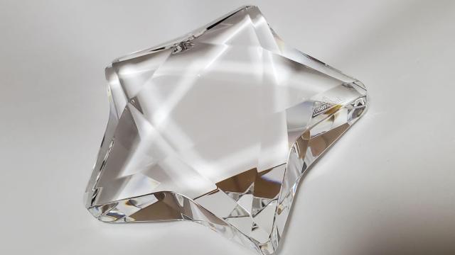 正規 新古 限定 ローゼンタール スタークリスタルペーパーウェイト ステラオーナメント 五芒星 リフレクションクリア L オブジェ < インテリア/ライフ 正規 新古 限定 ローゼンタール スタークリスタルペーパーウェイト ステラオーナメント 五芒星 リフレクションクリア L オブジェ < インテリア/ライフの