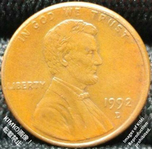 1セント硬貨 1992 Dアメリカ合衆国 リンカーン 1ペニー 貨幣芸術 < ホビー  1セント硬貨 1992 Dアメリカ合衆国 リンカーン 1ペニー 貨幣芸術  < ホビーの