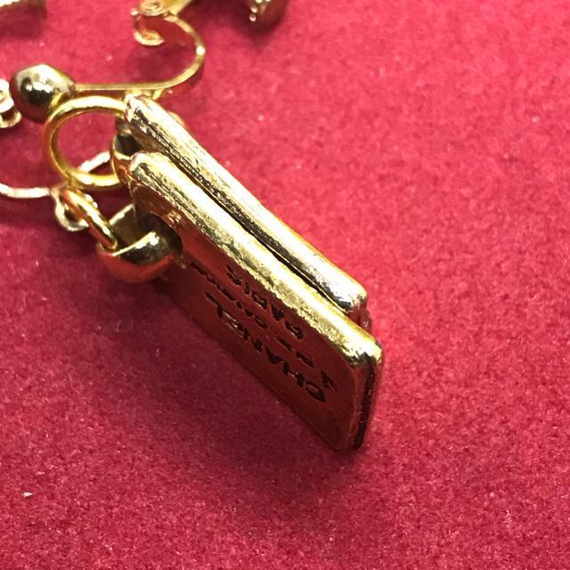 レア ヴィンテージ シャネル ルーカンボン クリップイヤリング ゴールド < ブランド  レア ヴィンテージ シャネル ルーカンボン クリップイヤリング ゴールド < ブランドの