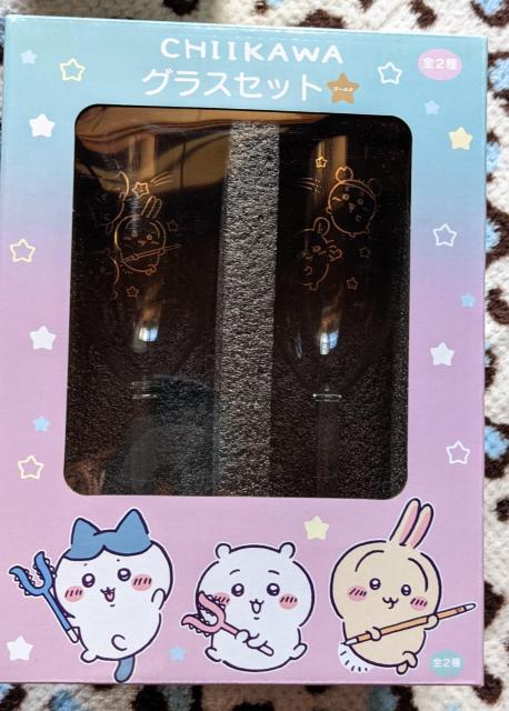 ちいかわ グラスセット ちいかわ ハチワレ うさぎ モモンガ カニちゃん < アニメ/コミック/キャラクター ちいかわ グラスセット ちいかわ ハチワレ うさぎ モモンガ カニちゃん < アニメ/コミック/キャラクターの